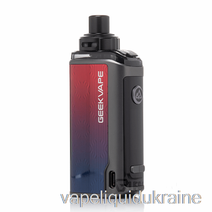 Vape Ukraine Geek Vape OBELISK 65W Pod Mod Kit [FC] Scarlet Blue